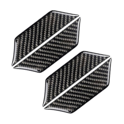 Car Carbon Fiber Door Inner Wrist Decorative Sticker for Cadillac XT5 2016-2017, Door Inner Wrist
