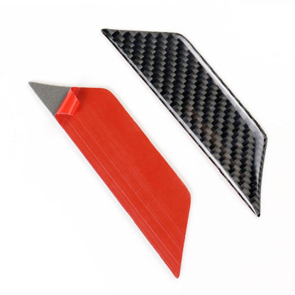 Car Carbon Fiber Door Inner Wrist Decorative Sticker for Cadillac XT5 2016-2017, Door Inner Wrist