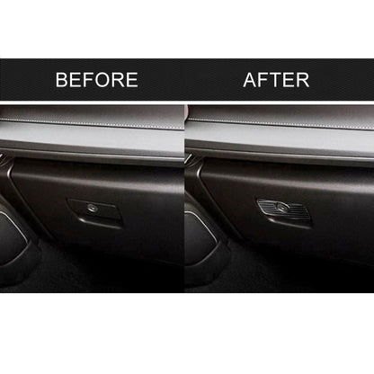 Car Carbon Fiber Glove Box Decorative Sticker for Chevrolet Camaro 2017-2019, Glove Box