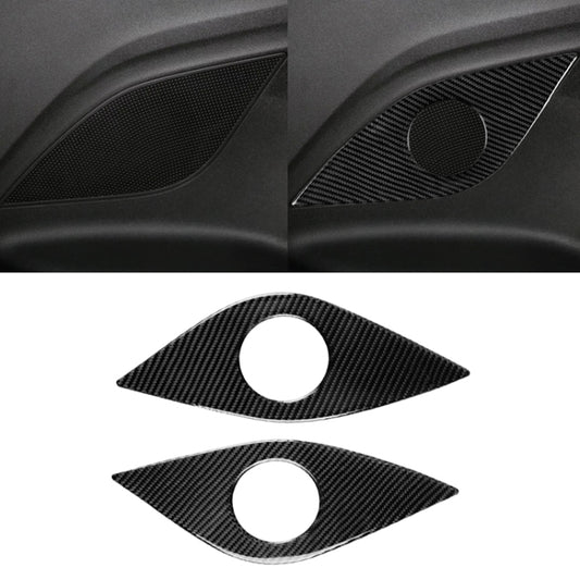 2 PCS Car Carbon Fiber Rear Horn Decorative Sticker for Chevrolet Camaro 2017-2019, Rear Horn