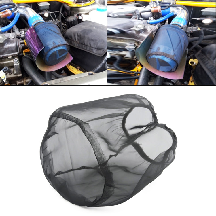Universal Air Filter Protective Cover High Flow Air Intake Filters Dustproof Sheet, Size: 15.5 x 15.1 x 11.8cm, Size: 15.5 x 15.1 x 11.8cm