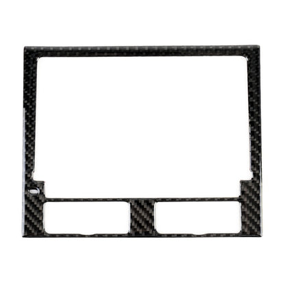 Carbon Fiber Car Navigation Panel Decorative Sticker for Porsche Macan, Navigation Panel