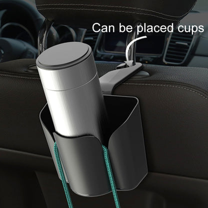 Car Back Seat Hook Trash Rubbish Garbage Can Mobile Phone Holder Storage Box