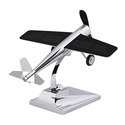Car Interior Decoration Accessories Aircraft Model Ornaments Propeller Rotating Solar Energy Ornament