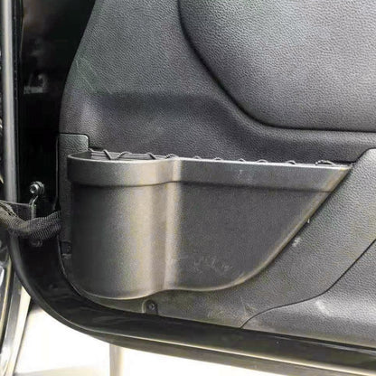2 PCS Car Door Cup Holder Auto Storage Box Multi-use Tools Organizer Boxes for Jeep Wrangler JK 2011-2017, Door Cup Holder