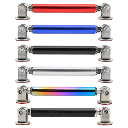 2 PCS Car Modification Adhesive Surrounded Rod Lever Front and Rear Bars Fixed Front Lip Back Shovel, Length: 10cm, 10cm (Silver), 10cm (Red), 10cm (Blue), 10cm (Colour), 10cm (Black)