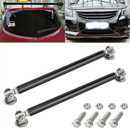 2 PCS Car Modification Adhesive Surrounded Rod Lever Front and Rear Bars Fixed Front Lip Back Shovel, Length: 20cm, 20cm (Red), 20cm (Blue), 20cm (Colour), 20cm (Black), 20cm (Silver)