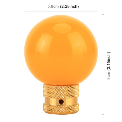 Universal Vehicle Ball Shape Modified Resin Shifter Gear Shift Knob, Resin Shifter Gear Shift Knob