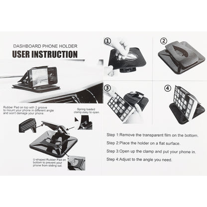 Car Clip Dashboard Mount Holder Cell Phone Holder, Car Clip Dashboard