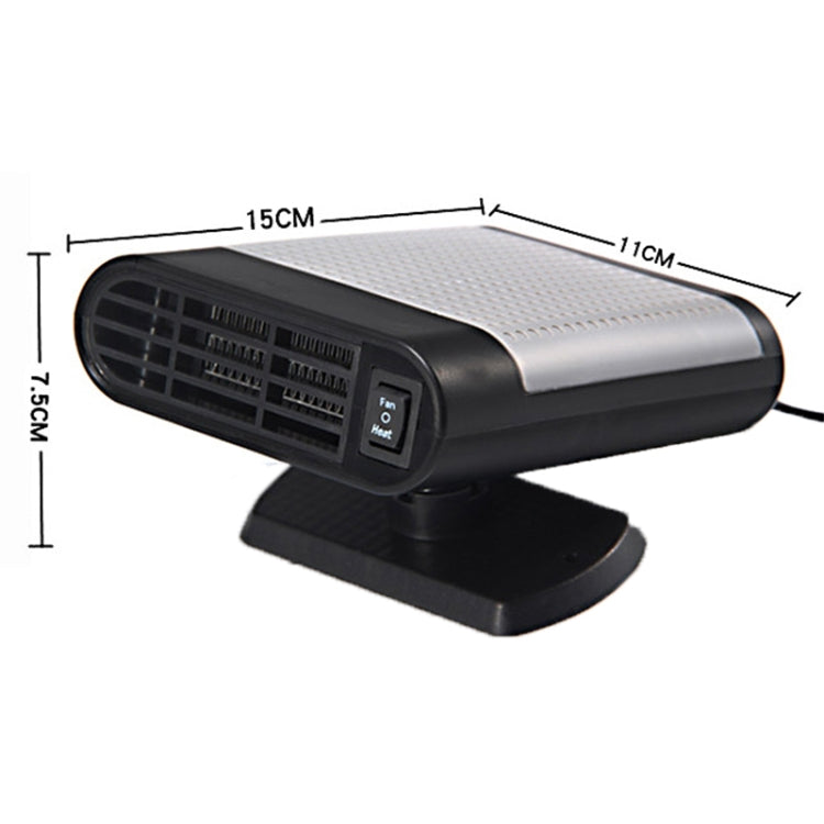 Car Heater Hot Cool Fan Windscreen Window Demister Defroster DC 12V, Purification Version, DC 12V, Purification Version (Grey), DC 12V, Purification Version (Red)