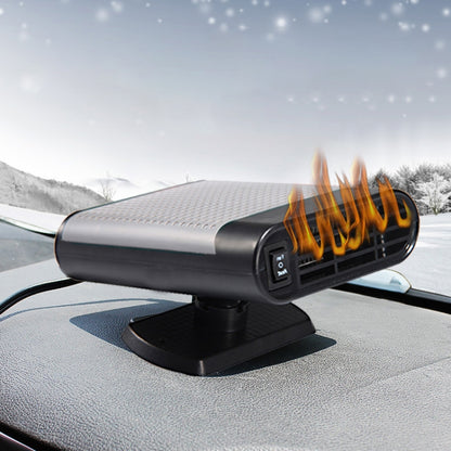 Car Heater Hot Cool Fan Windscreen Window Demister Defroster DC 12V, Purification Version, DC 12V, Purification Version (Red), DC 12V, Purification Version (Grey)