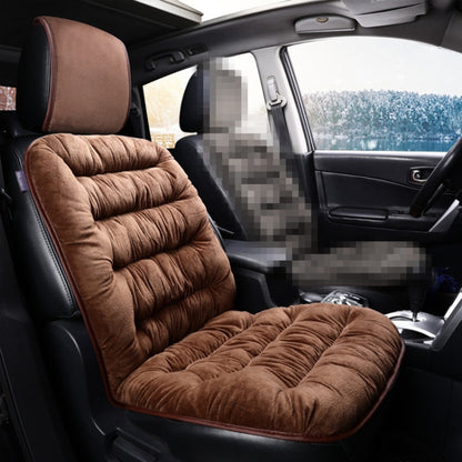 Car Thick Plush Seat Cushion Warmer Cover Winter Seat Mat