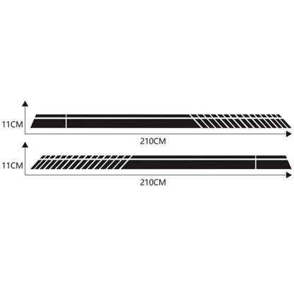 Car Styling Stripe PVC Sticker Auto Decorative Sticker, D-700