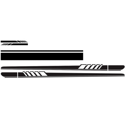 5 in 1 Car Styling Stripe Hood PVC Sticker Auto Decorative Sticker, D-935