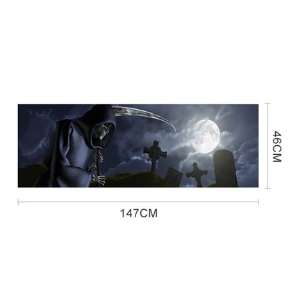Death Cemetery Pattern Horror Series Car Rear Window Decorative Sticker, Size: 147 x 46cm, Size: 147 x 46cm