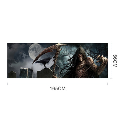 Scythe Death Pattern Horror Series Car Rear Window Decorative Sticker, Size: 165 x 56cm, Size: 165 x 56cm (Scythe Death)