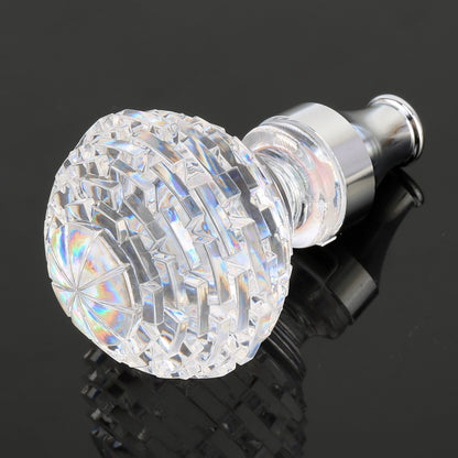 Universal Car Nest Shaped Crystal Gear Head Gear Shift Knob with Light, 4