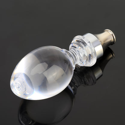 Universal Car Egg Shaped Crystal Gear Head Gear Shift Knob with Light, 5