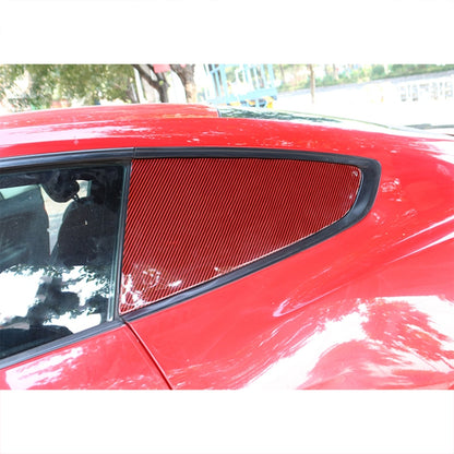 2 in 1 Car Carbon Fiber Shutter Decorative Sticker for Ford Mustang 2015-2020, Shutter