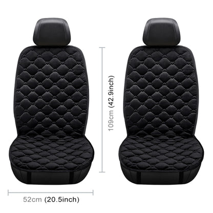 Car 12V Front Seat Heater Cushion Warmer Cover Winter Heated Warm, Double Seat, 12V Double Seat (Black), 21V Double Seat (Coffee), 12V Double Seat (Beige), 12V Double Seat (Red)