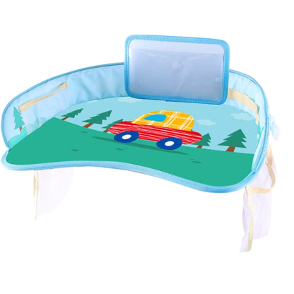 Children Waterproof Dining Table Toy Organizer Baby Safety Tray Tourist Painting Holder with Touch Screen Transparent Bag (Not Allowed to Peek), CRP0966A, CRP0966B, CRP0966C, CRP0966D, CRP0966E, CRP0966F, CRP0966G, CRP0966H, CRP0966J, CRP0966K