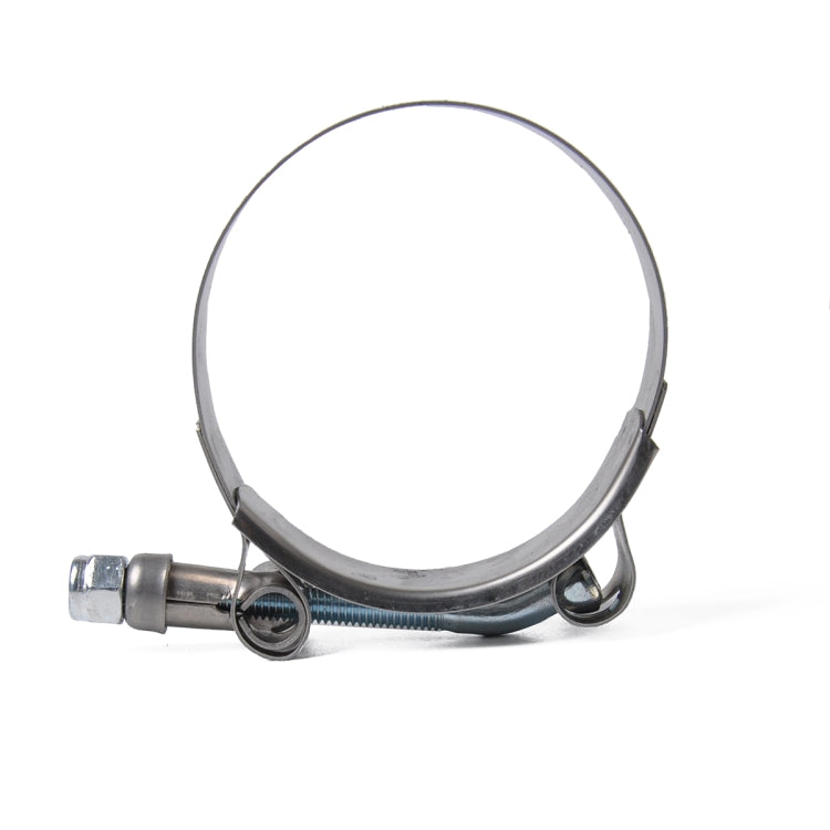 4 PCS Stainless Steel T-Bolt Hose Clamps Pipe Clip Fuel Line Clip, Size: 108-116mm, Size: 108-116mm