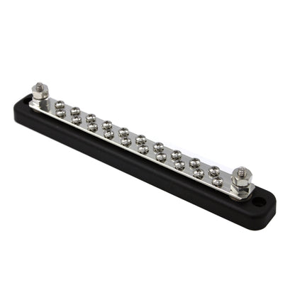 20 Way Power Distribution Bus Bar 20-bit Single Distribution Box for Car / RV / Boat, 20-bit