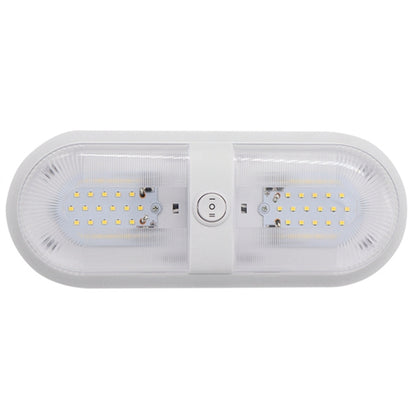 D4347 10-24V 6-7W 4000-4500K 560LM RV Yacht 48 PCS LED Lamps Dome Light Ceiling Lamp, with Independent Switch Control, D4347