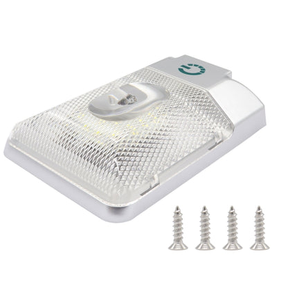 D4376S DC11-18V 3.6W 6000-6500K IP50 24LEDs SMD-5050 Marine RV Dimmable LED Dome Light Ceiling Lamp, with Touch Control, D4376S