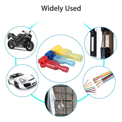 120 in 1 Universal T Shape Push Clamp Solderless Wire Connector Fast Wiring Terminal Insulated Joint Connector Set