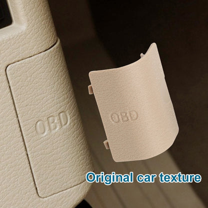 Car Diagnostic Plug Cover OBD Panel Decorative Cover 51437147538 for BMW F35 2012-2019, For BMW F35 2012-2019 (Black), For BMW F35 2012-2019 (Beige)