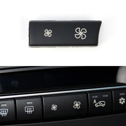 Car Wind Power Switch Air Conditioning Air Volume Button for BMW 5 Series 2011-2017 / 7 Series 2009-2015, Right Middle Configuration, Right Middle Configuration