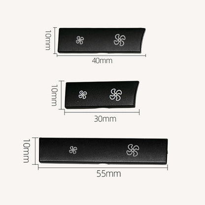 Car Wind Power Switch Air Conditioning Air Volume Button for BMW 5 Series 2011-2017 / 7 Series 2009-2015, Right Middle Configuration, Right Middle Configuration