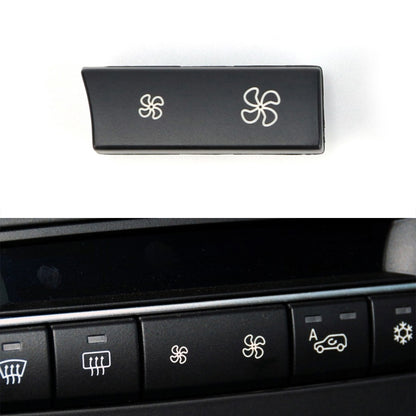 Car Wind Power Switch Air Conditioning Air Volume Button for BMW 5 Series 2011-2017 / 7 Series 2009-2015, Left Middle Configuration, Left Middle Configuration