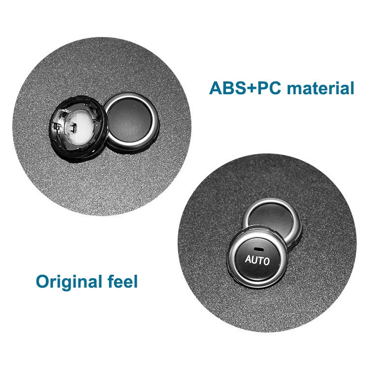 Car Temperature Adjustment Switch Air Conditioning Knob without Letter for BMW 5 Series / 6 Aeries / 7 Aeries GT, without Letter
