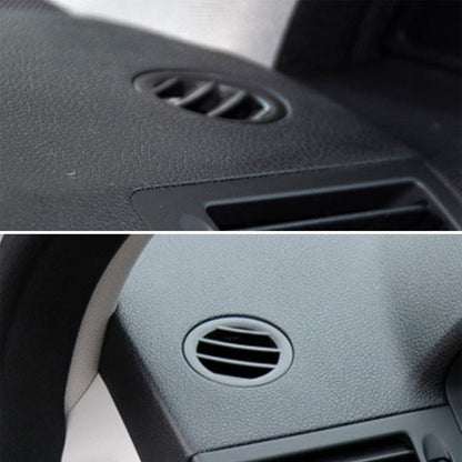 Car Left Side Dashboard Small Air Outlet Circular Air-conditioning Outlet for Mercedes-Benz C Class W204, Left Side for W204 (Black), Left Side for W204 (Brown)