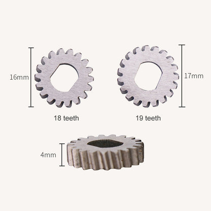 Car Sunroof Motor Gear for Mercedes-Benz W204/W212/W221/W164 / BMW F10/F02/E90/E70, 18 Teeth, 18 Teeth