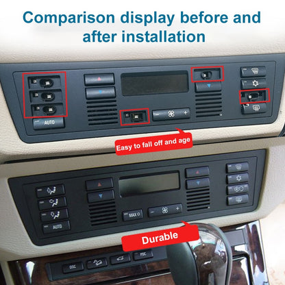 Car Air Conditioner Key Switch for BMW X5, For BMW X5