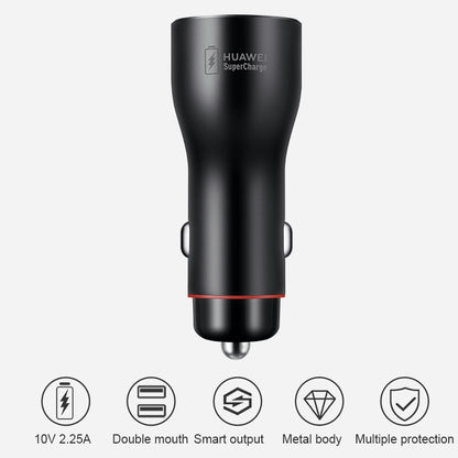 Original Huawei CP36 Dual USB Super Fast Charging Car Charger (Max 22.5W SE), CP36