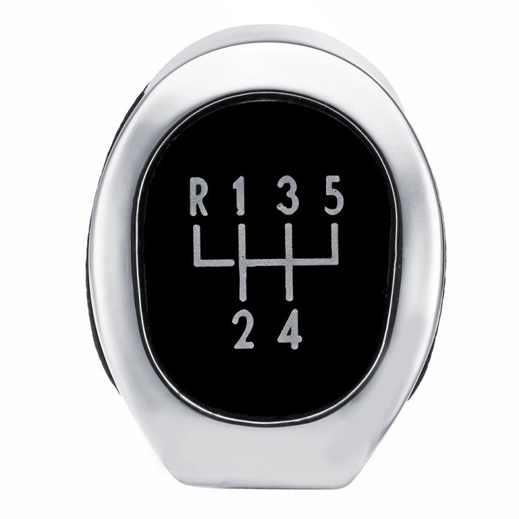 Car 5-speed Matte Silver Gear Shift Lever Knob for BMW, 5-speed Matte Silver