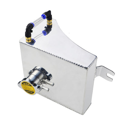 Car Modified Triangle Aluminum Alloy Cooling Water Tank Bottle Can for Nissan