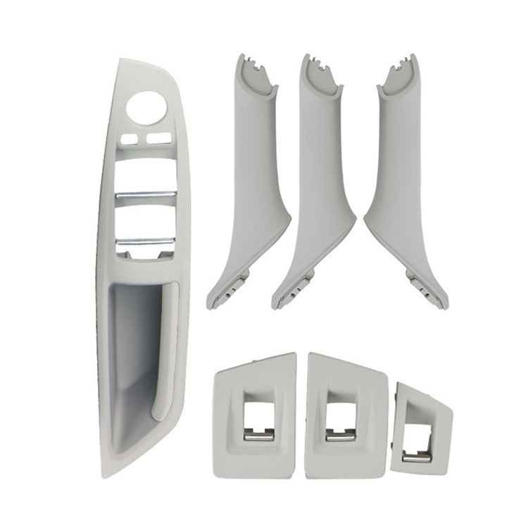Car Standard Version Inside Doors Handle Pull Trim Cover 5141 7225 873 for BMW F10 F18, Left Driving, Standard Version (Wine Red), Standard Version (Black), Standard Version (Dark Coffee), Standard Version (Beige White), Standard Version (Grey)        ...