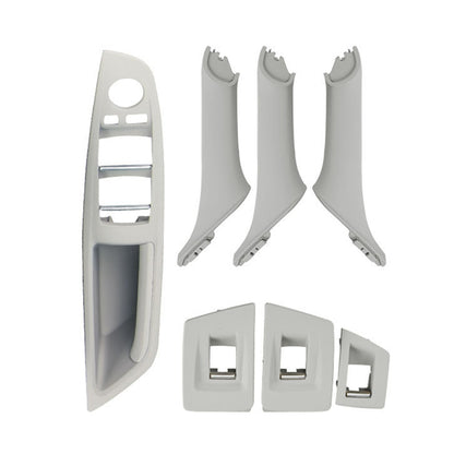 Car Standard Version Inside Doors Handle Pull Trim Cover 5141 7225 873 for BMW F10 F18, Left Driving, Standard Version (Black), Standard Version (Dark Coffee), Standard Version (Beige White), Standard Version (Grey), Standard Version (Beige)           ...