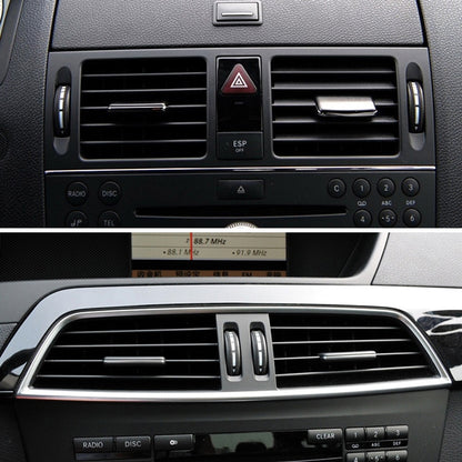 Car Air Conditioning Exhaust Switch Paddle Air Conditioning Leaf Clip for Mercedes-Benz W204 2008-2010, For Mercedes-Benz W204 2008-2010