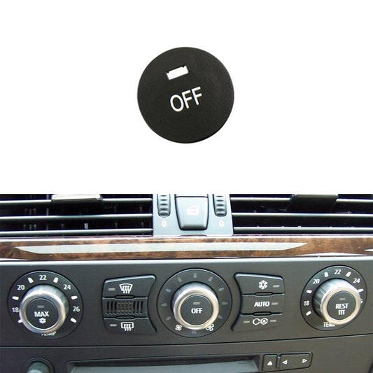 Car Air Conditioner Panel Switch Button OFF Key 6131 9250 196-1 for BMW E60 2003-2010, Left Driving, OFF