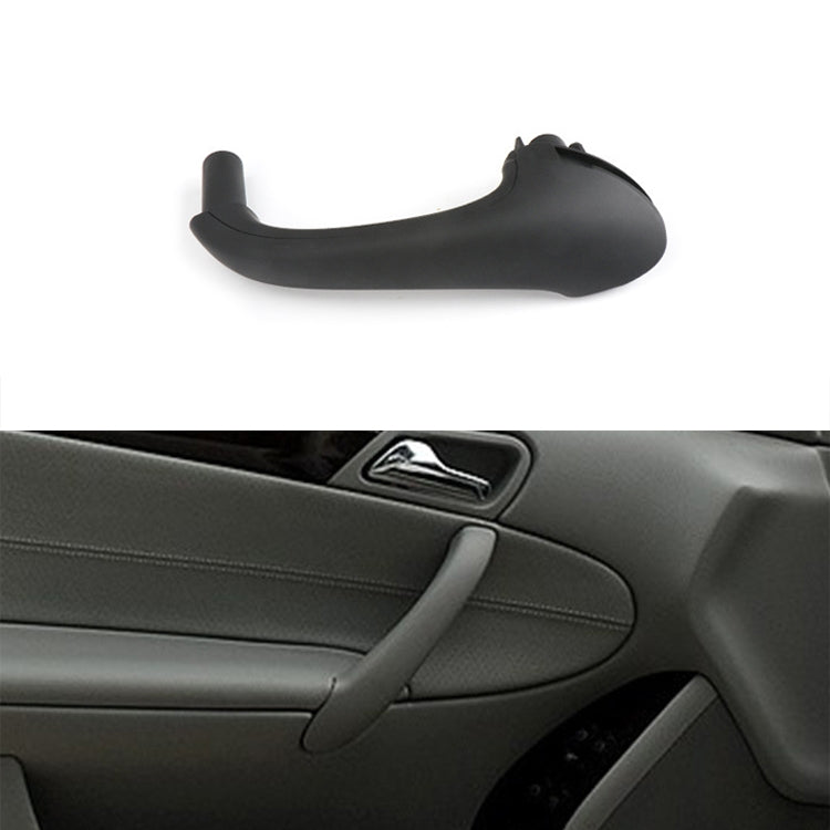 Car Rear Left Inside Doors Handle Pull Trim Cover for Mercedes-Benz C-class W203 -2007, Left Driving, Rear Left (Black), Rear Left (Grey), Rear Left (Beige)