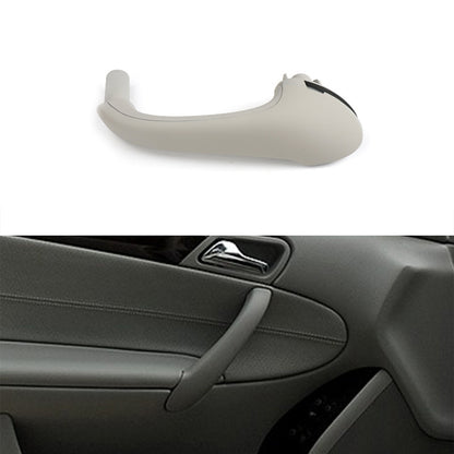 Car Rear Left Inside Doors Handle Pull Trim Cover for Mercedes-Benz C-class W203 -2007, Left Driving, Rear Left (Black), Rear Left (Grey), Rear Left (Beige)