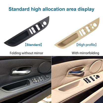 Car Left Front Door Window Lift Switch Trim Panel 51416983705 for BMW E60 2008-2010, Left Driving Standard Version, Standard Version