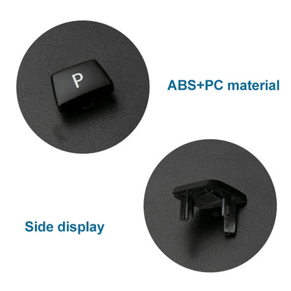 Car Gear Lever Auto Parking Button Letter P Cap for BMW 3 Series F30 2012-2019, Left Driving, For BMW 3 Series 2012-2019