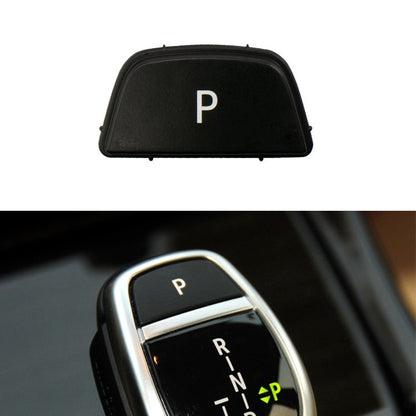 Car Gear Lever Auto Parking Button Letter P Cap for BMW 3 Series F30 2012-2019, Left Driving, For BMW 3 Series 2012-2019